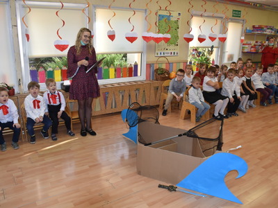 Święto Niepodległości w przedszkolu nr 2.