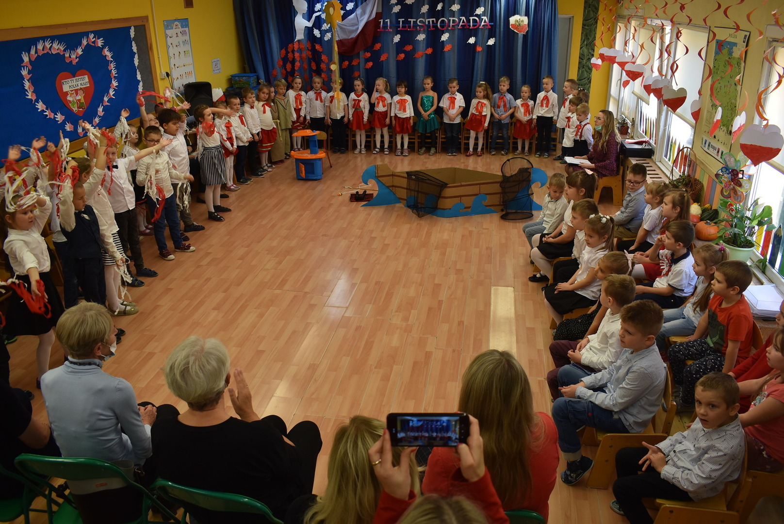 Święto Niepodległości w przedszkolu nr 2.