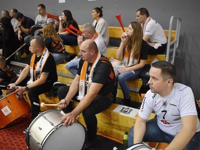 Mecz piłki siatkowej STS Olimpia Sulęcin-Krispol Września.