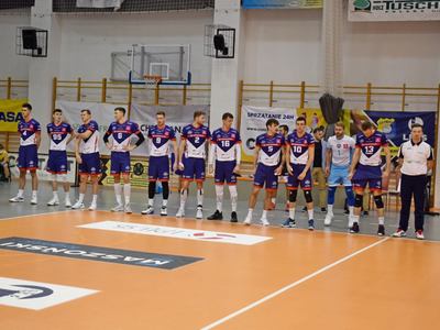 Mecz piłki siatkowej STS Olimpia - Chemeko-System Gwardia Wrocław.