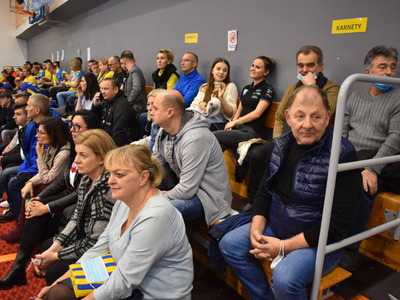Mecz piłki siatkowej STS Olimpia Sulęcin - MKS Będzin.