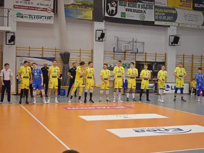 Mecz piłki siatkowej STS Olimpia Sulęcin - MKS Będzin.