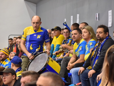 Mecz piłki siatkowej STS Olimpia Sulęcin - MKS Będzin.