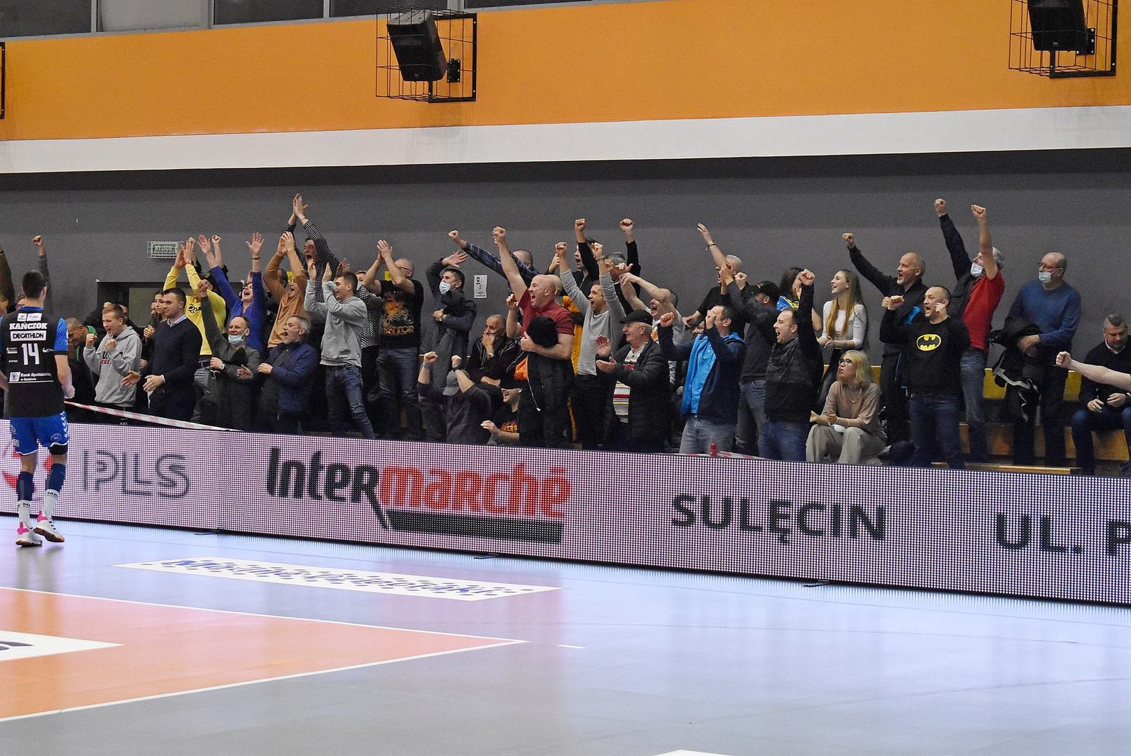 Mecz piłki siatkowej STS Olimpia Sulęcin - MKS Będzin.