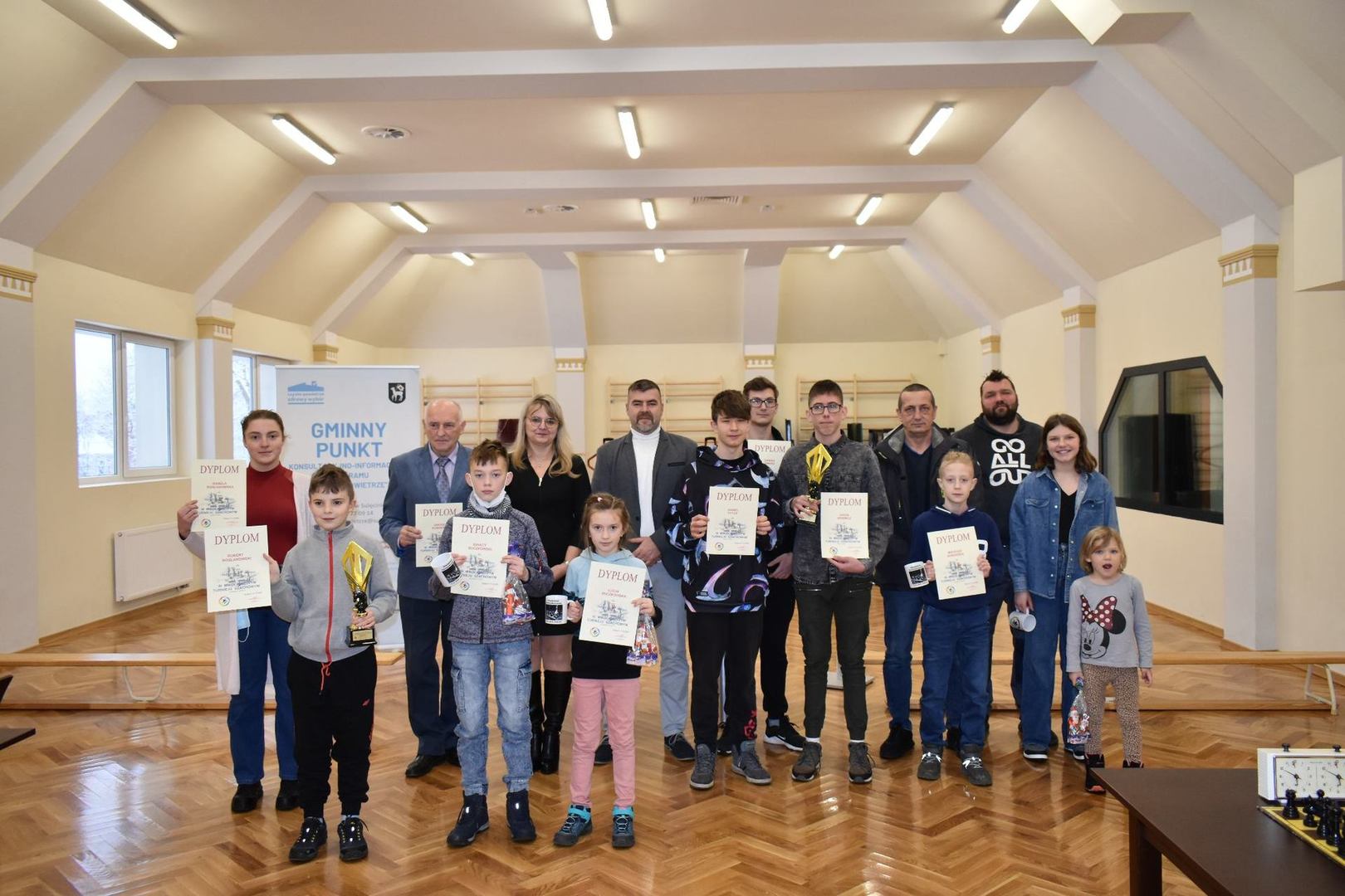 Mikołajkowy turniej szachowy. 