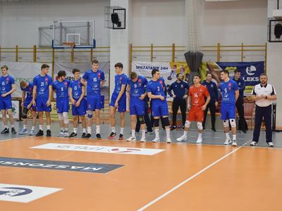 Mecz piłki siatkowej STS Olimpia-SMS PZPS Spała.