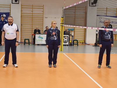 Mecz piłki siatkowej STS Olimpia-SMS PZPS Spała.