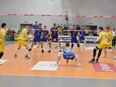 Mecz piłki siatkowej STS Olimpia-SMS PZPS Spała.
