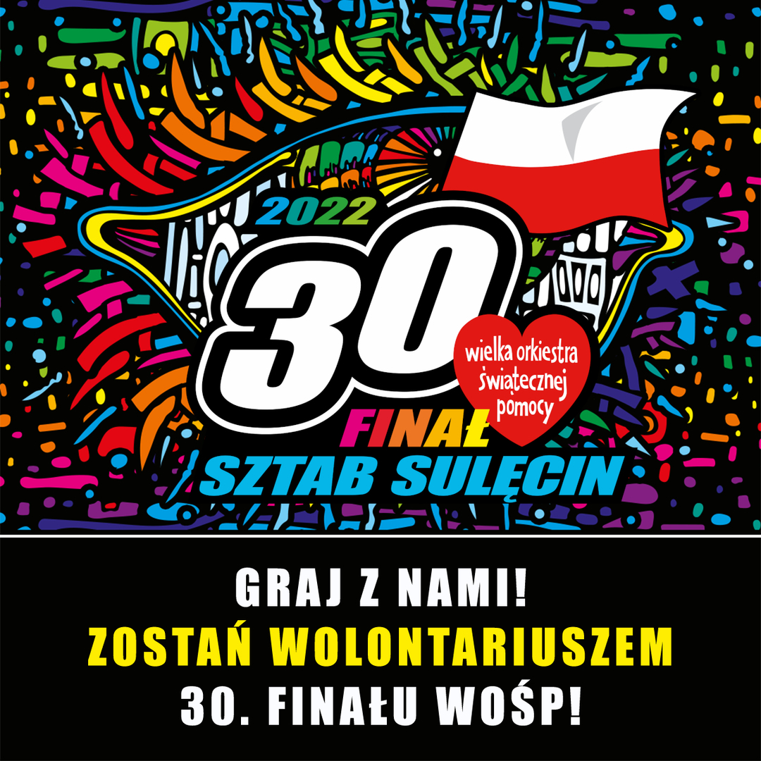 Sulęciński Ośrodek Kultury - oficjalny sztab 30. Finału WOŚP