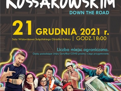 plakat Spotkanie z Przemkiem Kossakowskim