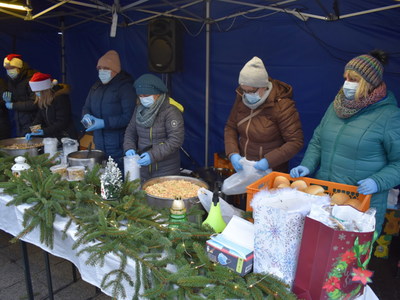Światełko pokoju od harcerzy. 