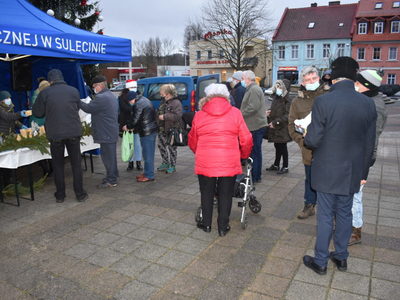 Światełko pokoju od harcerzy. 