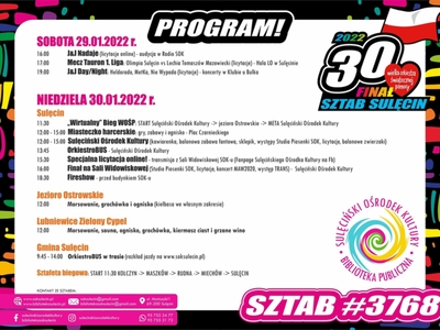 30. Finał WOŚP w sztabie Sulęcin