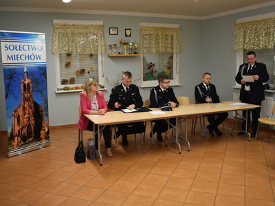 Zebranie sprawozdawcze w OSP Miechów.