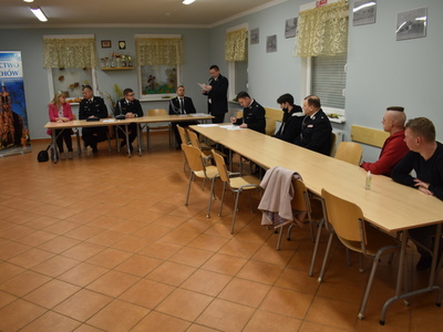 Zebranie sprawozdawcze w OSP Miechów.