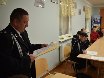 Zebranie sprawozdawcze w OSP Miechów.