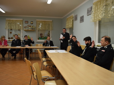 Zebranie sprawozdawcze w OSP Miechów.