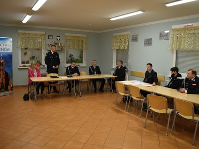 Zebranie sprawozdawcze w OSP Miechów.