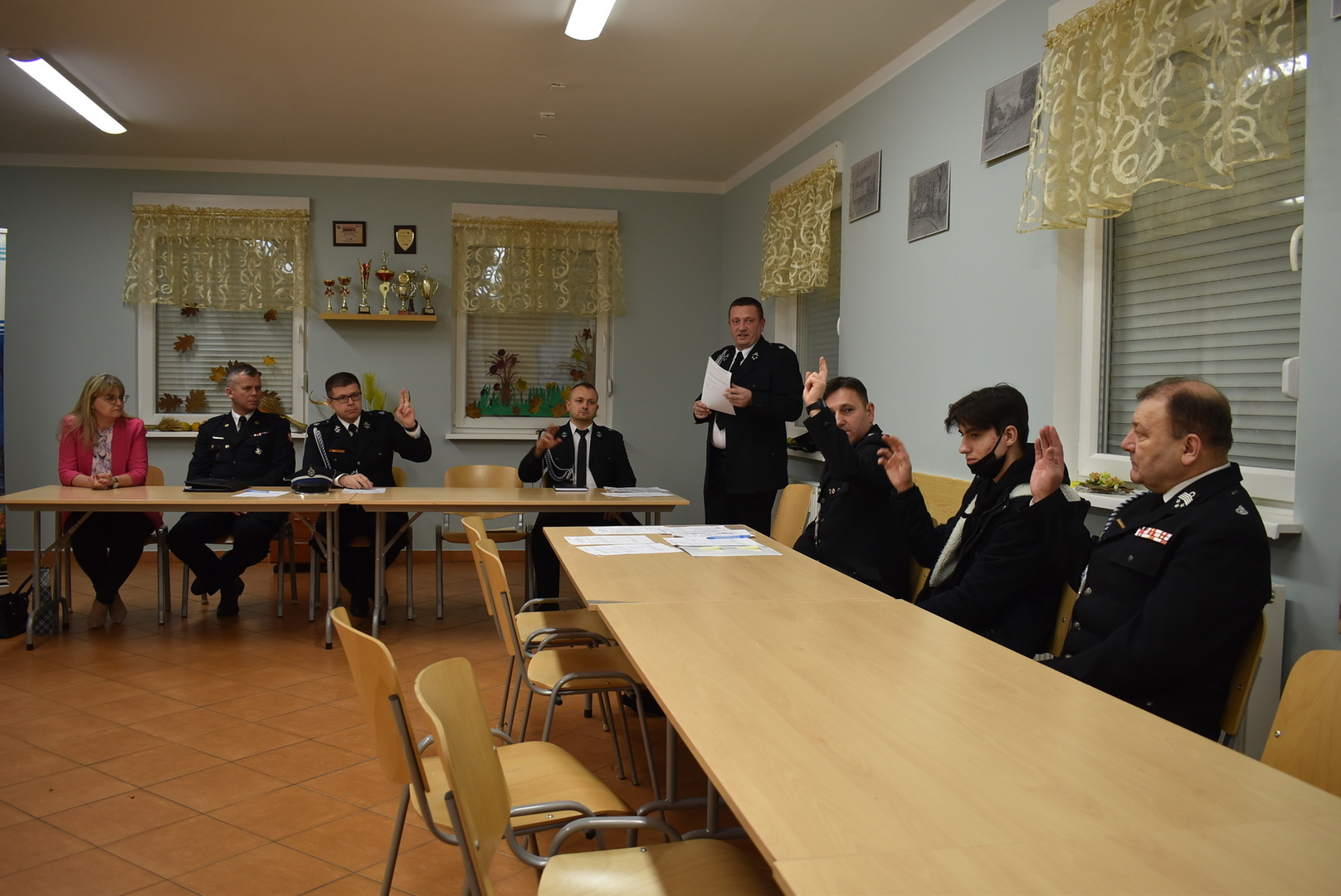 Zebranie sprawozdawcze w OSP Miechów.