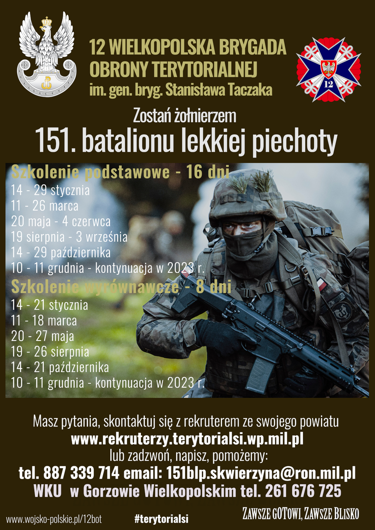 Zostań lubuskim terytorialsem!!!