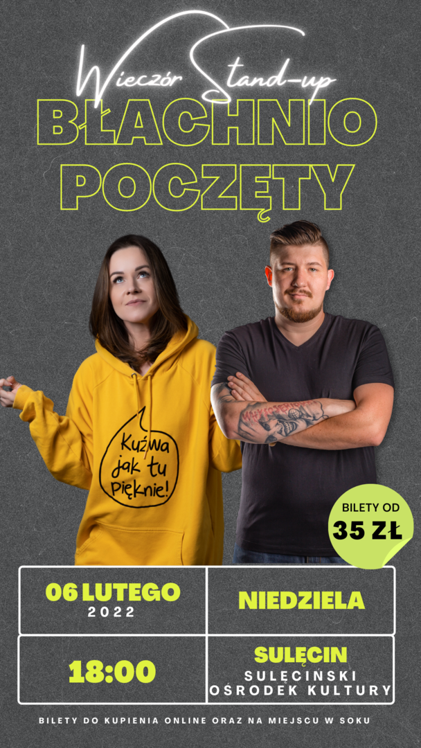 Zapraszamy na Stand-UP
