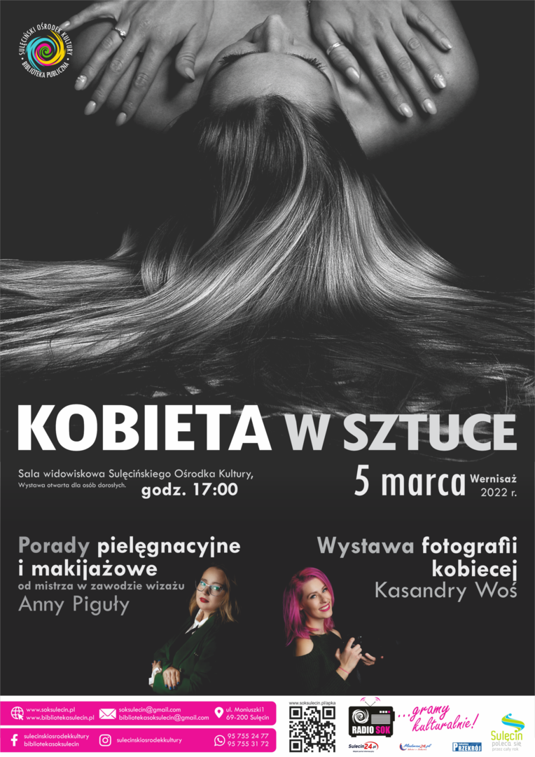 Zapraszamy na wystawę " Kobieta w sztuce"