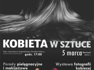 Zapraszamy na wystawę " Kobieta w sztuce"