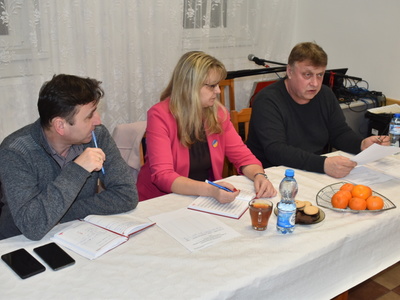 Zebranie sprawozdawcze OSP w Grochowie.
