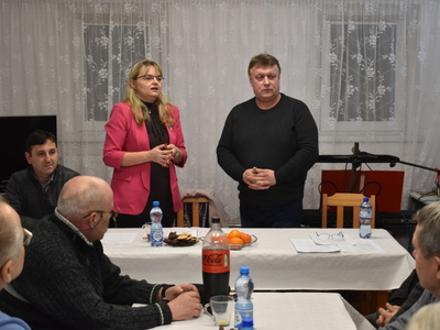 Zebranie sprawozdawcze OSP w Grochowie.