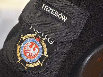 Zebranie sprawozdawcze OSP w Trzebowie.