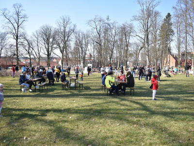 Piknik integracyjny z mieszkańcami Ukrainy. 