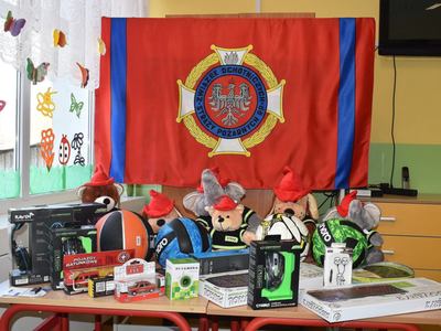 Turniej wiedzy pożarniczej "Młodzież zapobiega pożarom".  