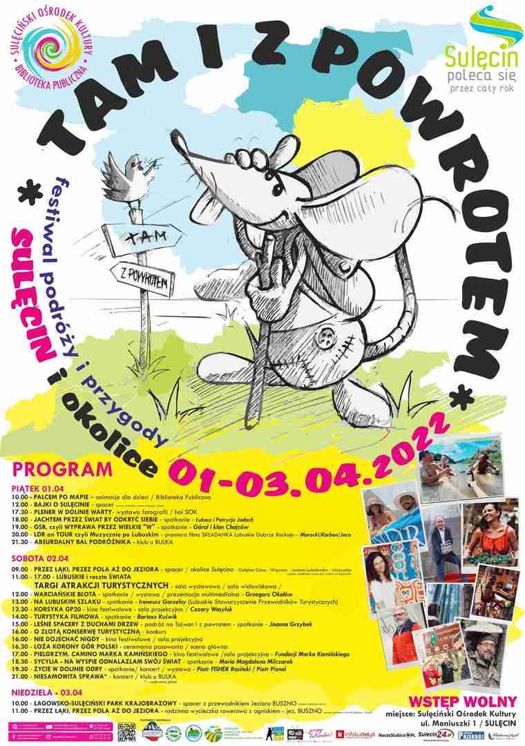 Zapraszamy na TAM i Z POWROTEM - festiwal podróży i przygody
