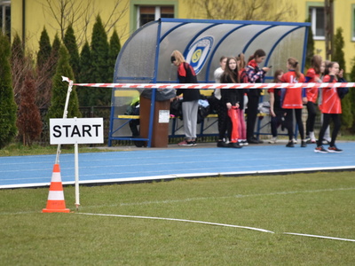 Powiatowe biegi przełajowe w ramach Lubuskiej Olimpiady Młodzieży. 