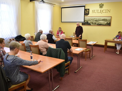 Posiedzenie Sulęcińskiej Rady Seniorów.