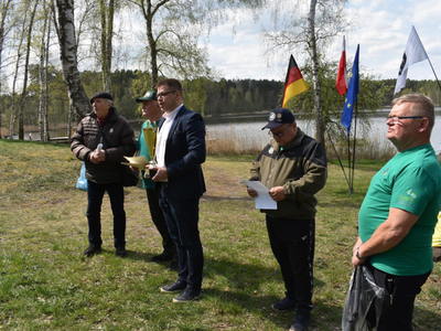 Międzynarodowe zawody wędkarskie O Puchar Burmistrza Sulęcina.
