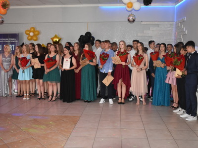 Bal ósmoklasistów szkoły podstawowej nr 2.