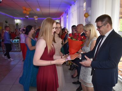 Bal ósmoklasistów szkoły podstawowej nr 2.