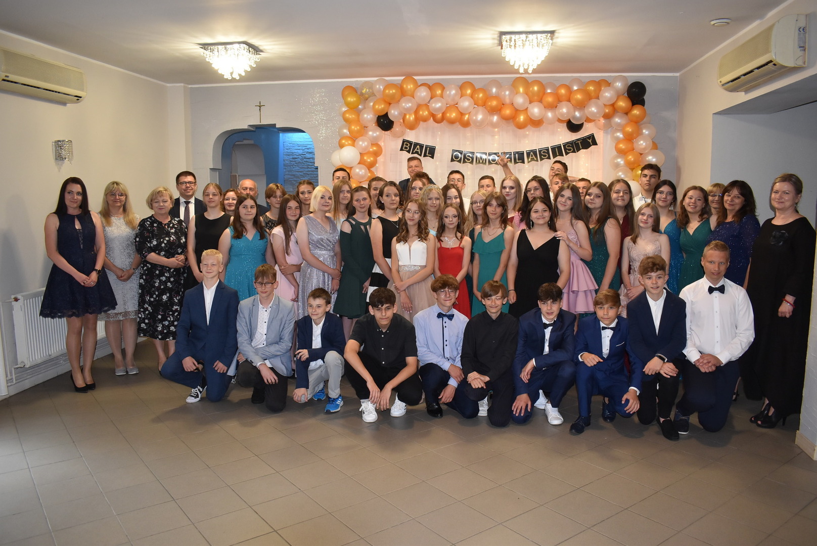 Bal ósmoklasistów szkoły podstawowej nr 2.