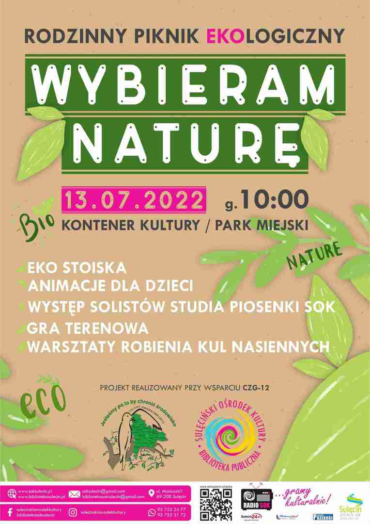 Wybieram naturę - piknik ekologiczny