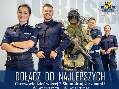 Zachęcamy do wstąpienia w policyjne szeregi