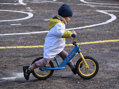 Zakończenie zjazdu cyklistów.