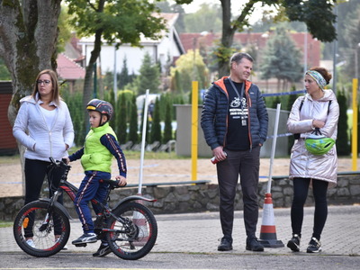 Zakończenie zjazdu cyklistów.