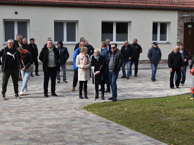 Tablica pamięci Romka Sobczyka.