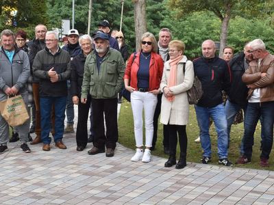 Tablica pamięci Romka Sobczyka.