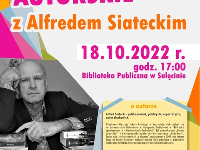 Spotkanie autorskie z Alfredem Siateckim