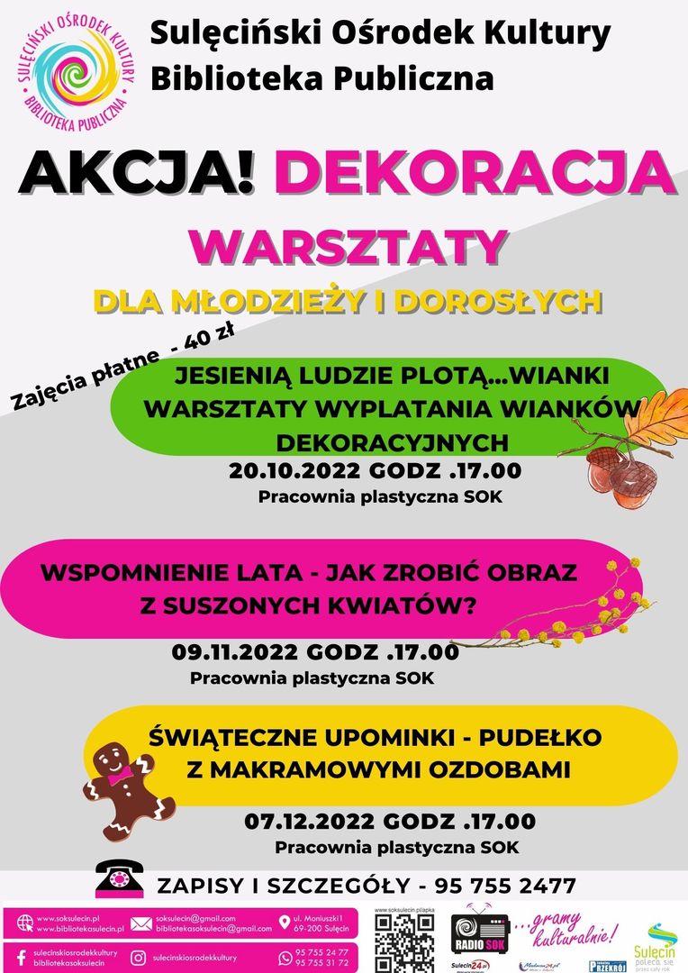 Akcja! Dekoracja