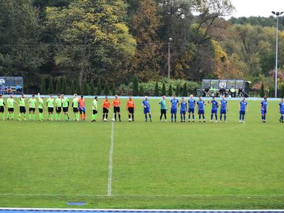 Mecz piłki nożnej pomiędzy MKS Stal Sulęcin-KS Kosmos 78 Rudnica.