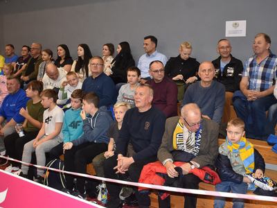 Mecz piłki siatkowej STS Olimpia Sulęcin- AZS AGH Kraków.