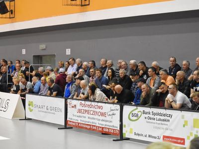Mecz piłki siatkowej STS Olimpia Sulęcin-SPS Chrobry Głogów.